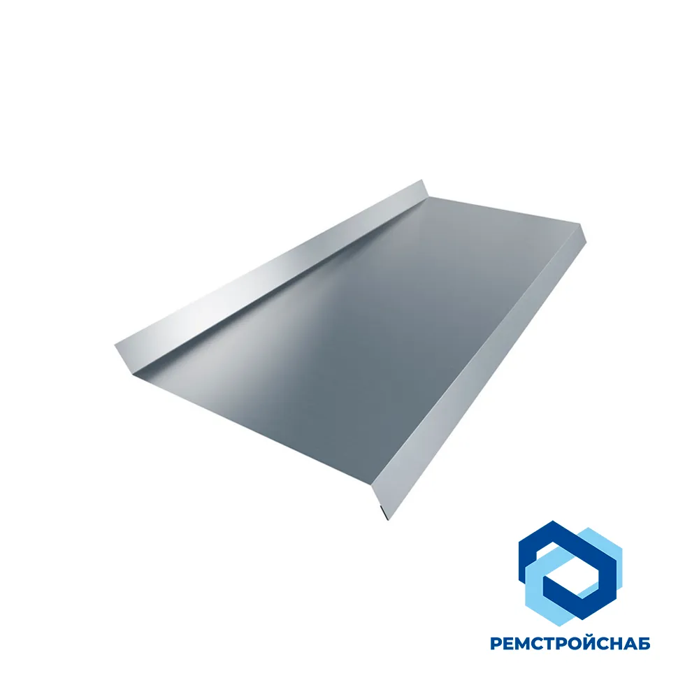 Отлив оцинкованный п-образный БМС 15 мм ГОСТ 14918-80