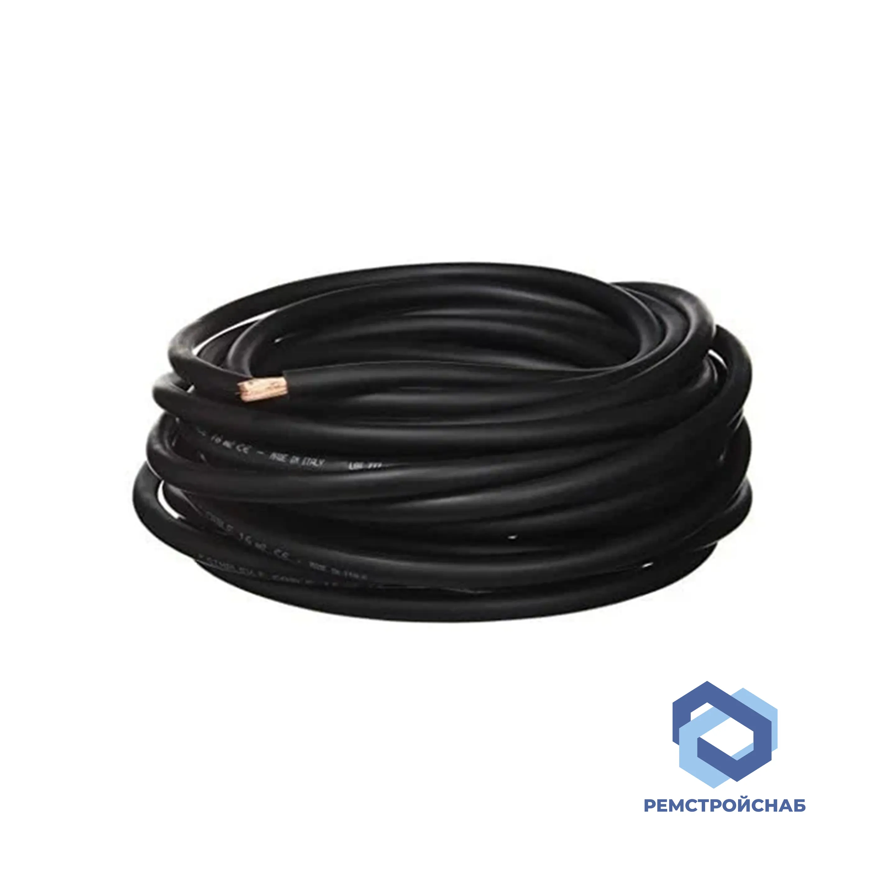 Кабель сварочный черный 1х16 мм ПРГД ГОСТ 6731-68