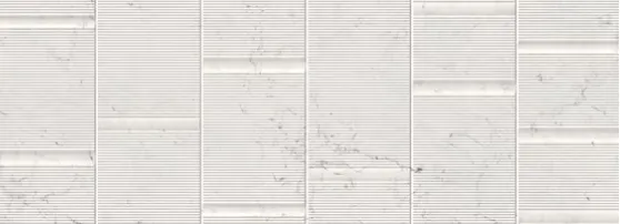 Плитка белая матовая вид 2 под мрамор 1,03х45х120 см