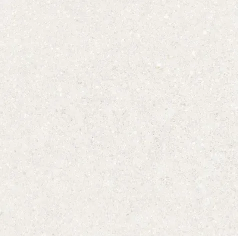 Керамогранит белый матовый терраццо 1х120х120 см