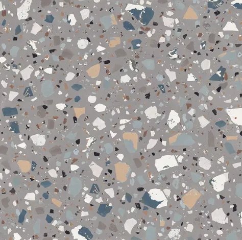 Керамогранит серый матовый вид 4 под бетон 1х90х90 см