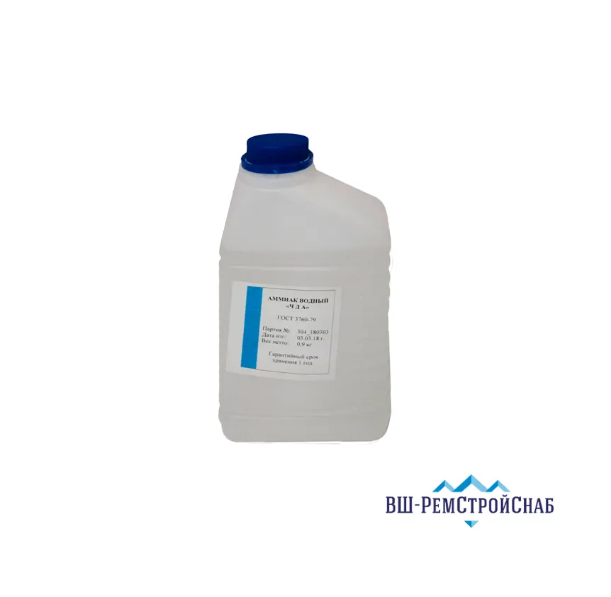 Аммиак водный осч 16-4 0.9 л ГОСТ 24147-80 25-процентный