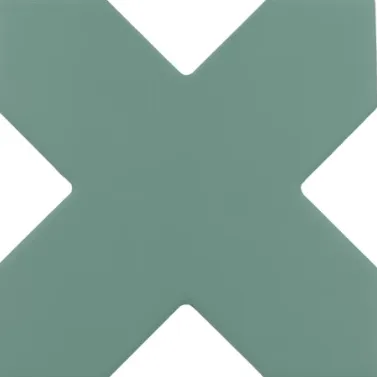 Керамогранит зеленый матовый моноколор 0,83х12х12 см