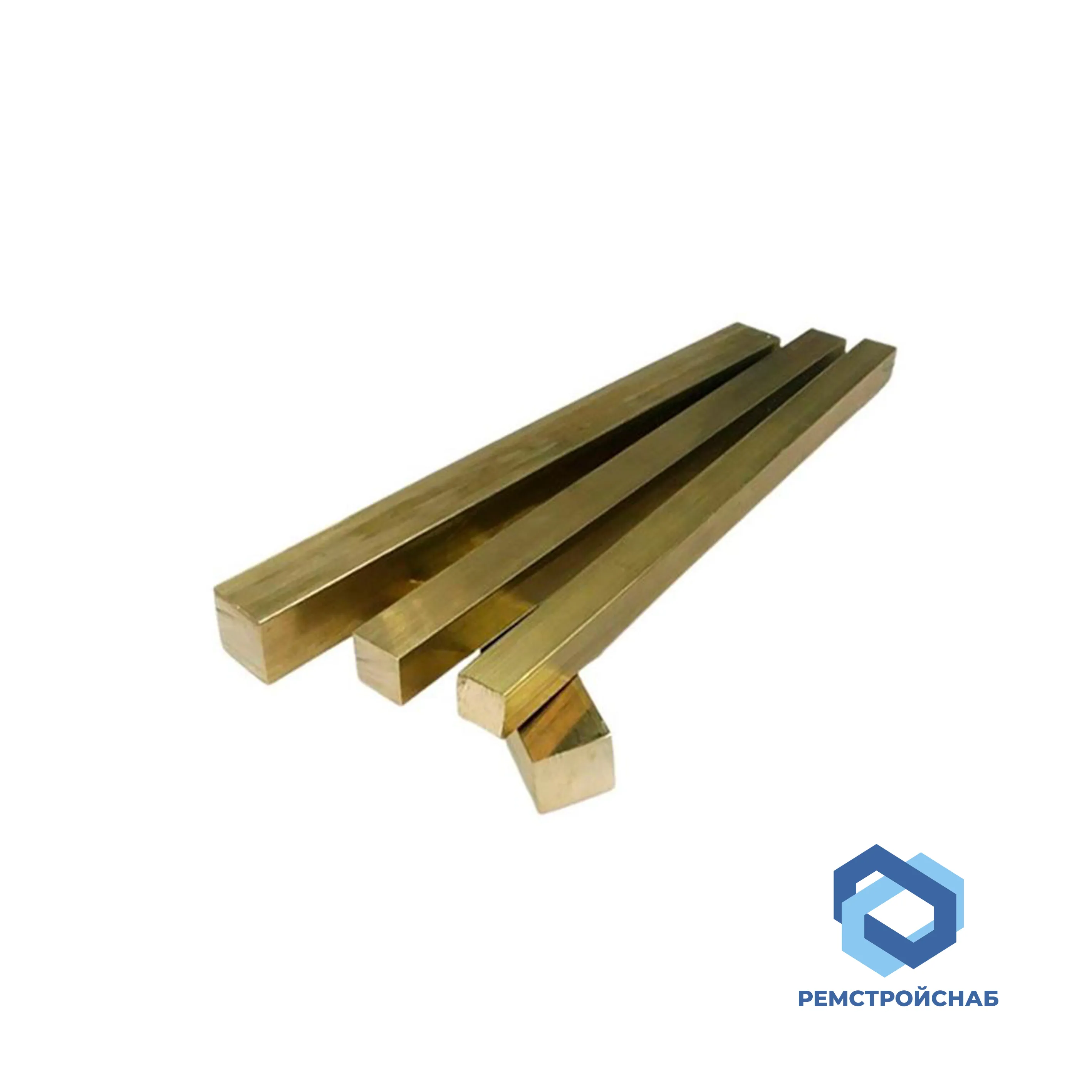 Латунный квадрат ЛЖС58-1-1 90x90 ГОСТ 2060-90 прессованный для автомобилестроения