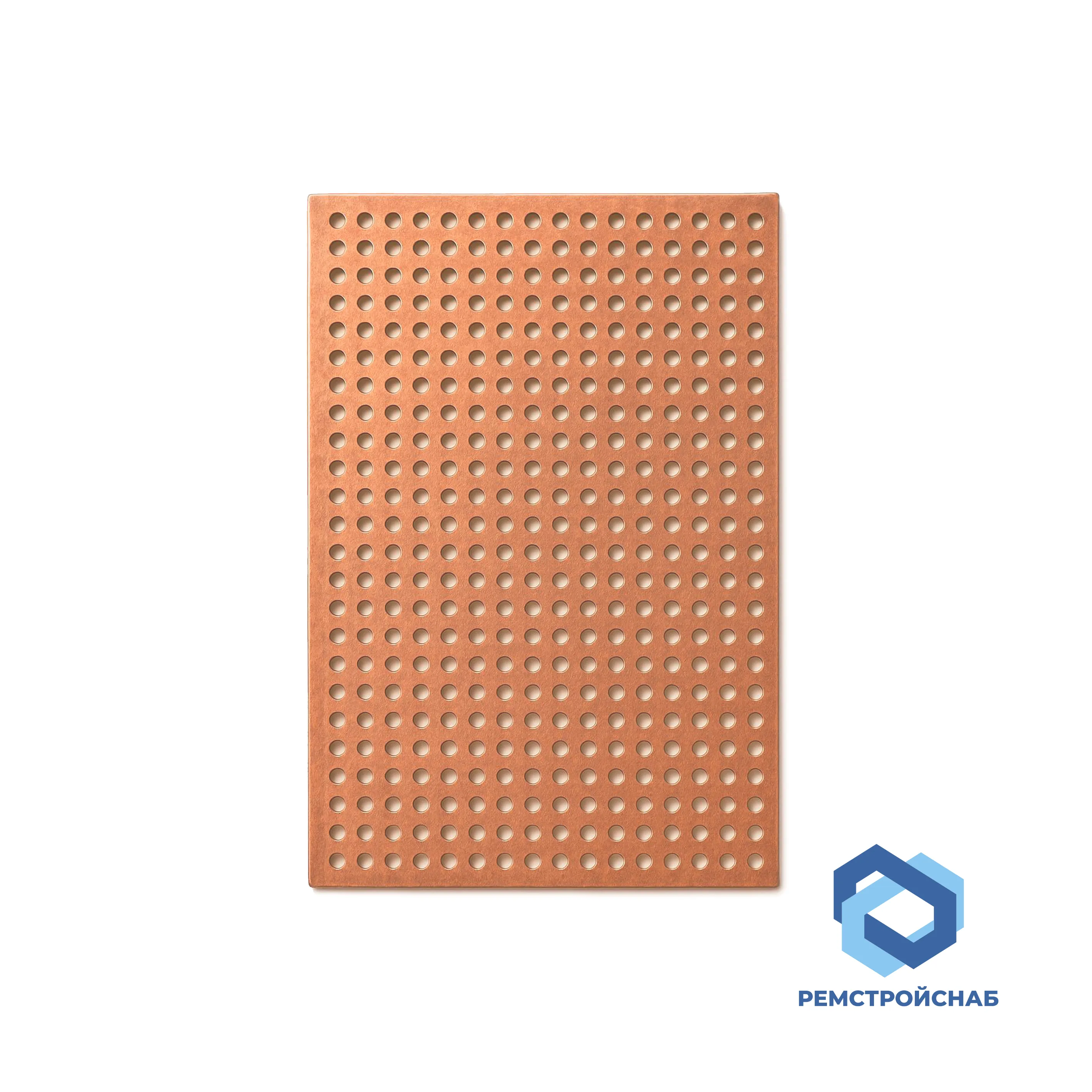 Медно-никелевый лист перфорированный МНЖ5-1 1.7x600x1200 ГОСТ 492 - 2006