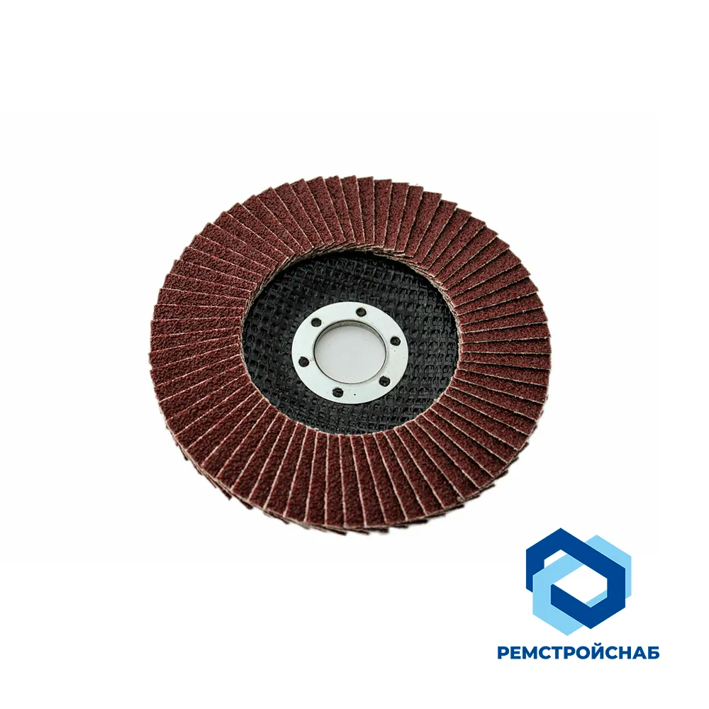 Круг лепестковый торцевой D125 Р80 (компл. 10 шт.)