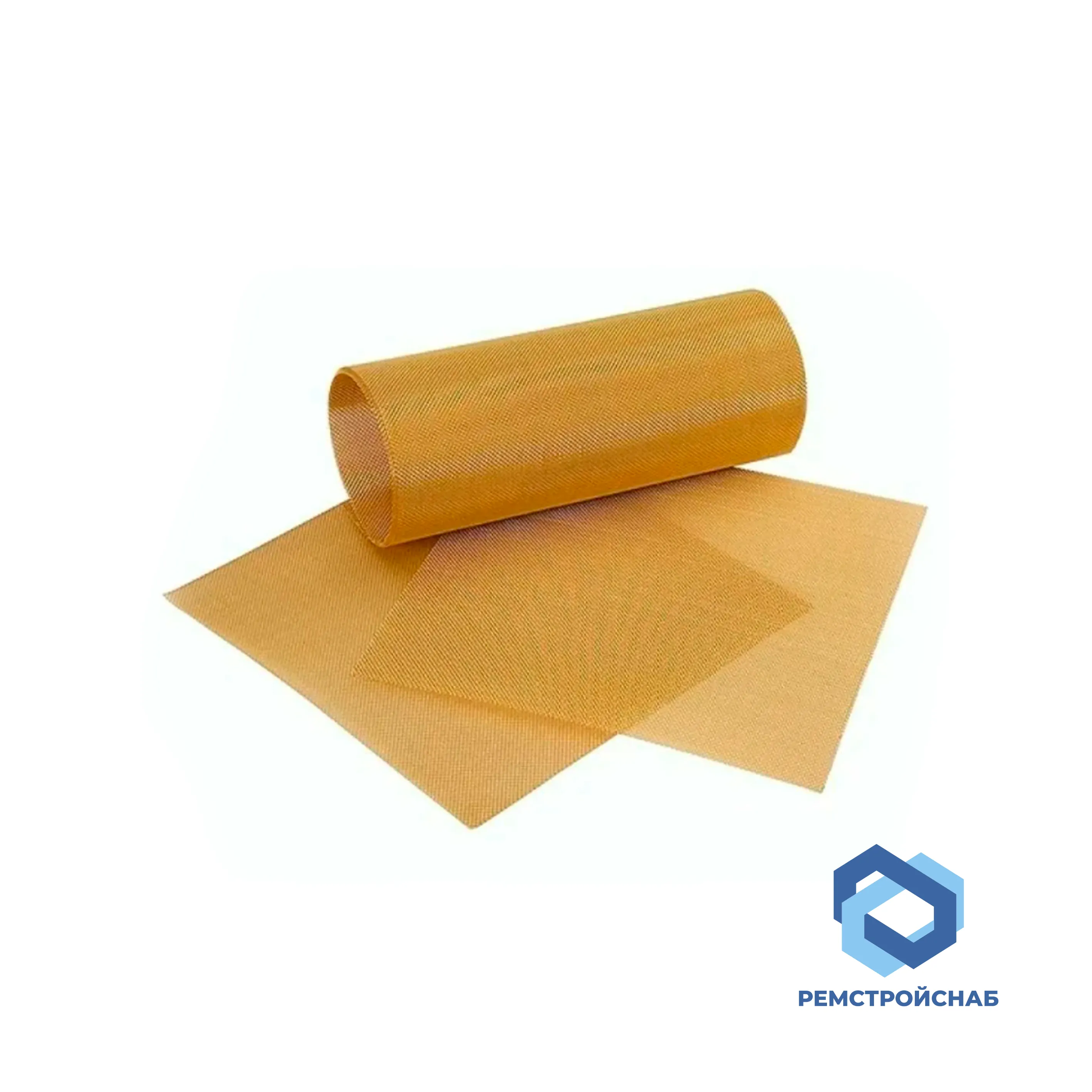 Сетка полутомпаковая для пайки Л80 0.5x0.35 мм ГОСТ 3187 - 76 латунная