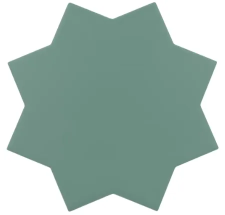 Керамогранит зеленый матовый моноколор 0,83х16,8х16,8 см