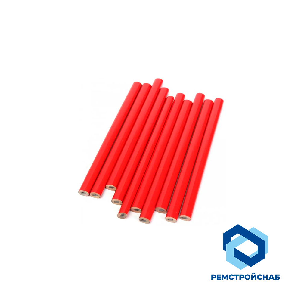 Карандаш строительный 180мм (компл. 10 шт.)