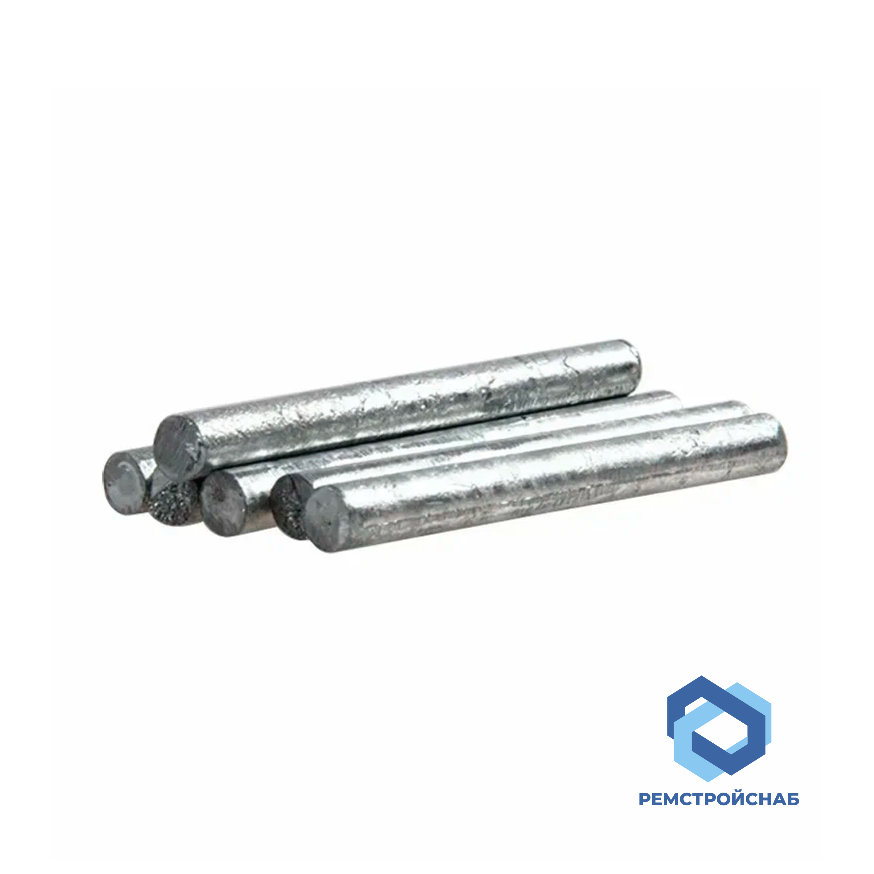 Цинковый пруток 7,5 мм ЦП1