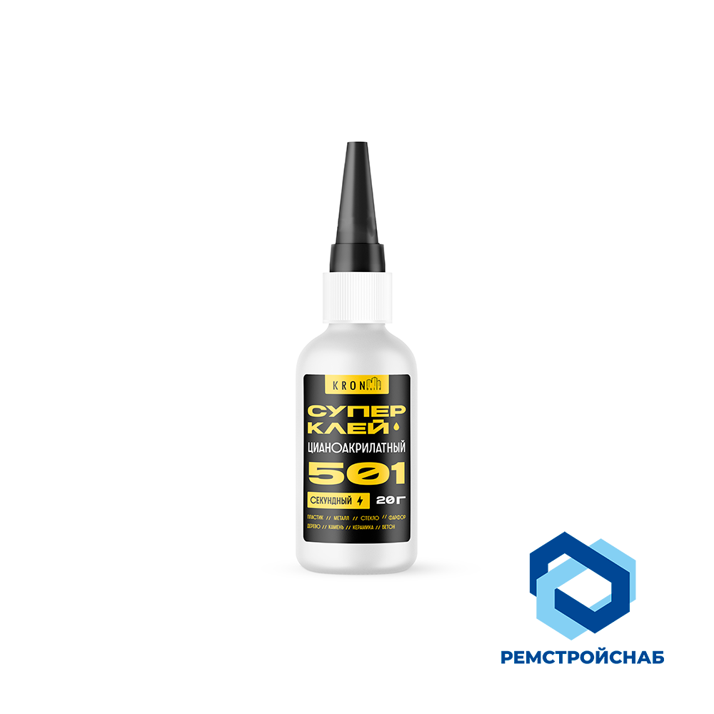 Супер-клей KRONbuild цианоакрилатный