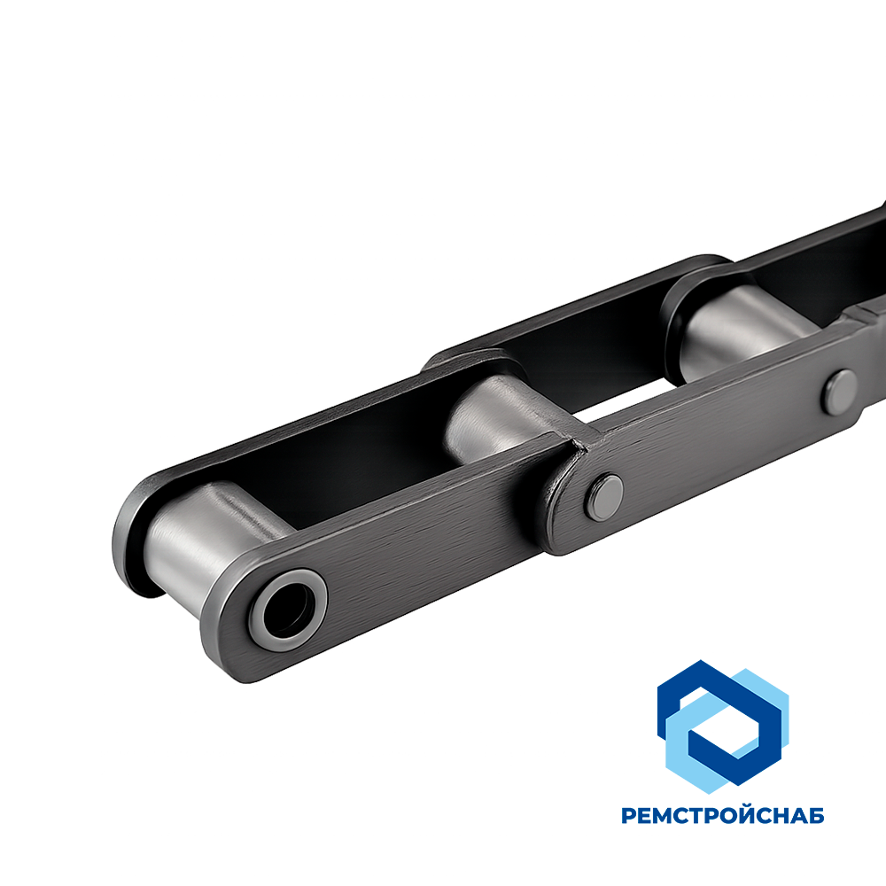 Тяговые пластинчатые цепи М-630 630 мм ГОСТ 588-81 с разборной цепью со сплошными валиками 23 кг/м