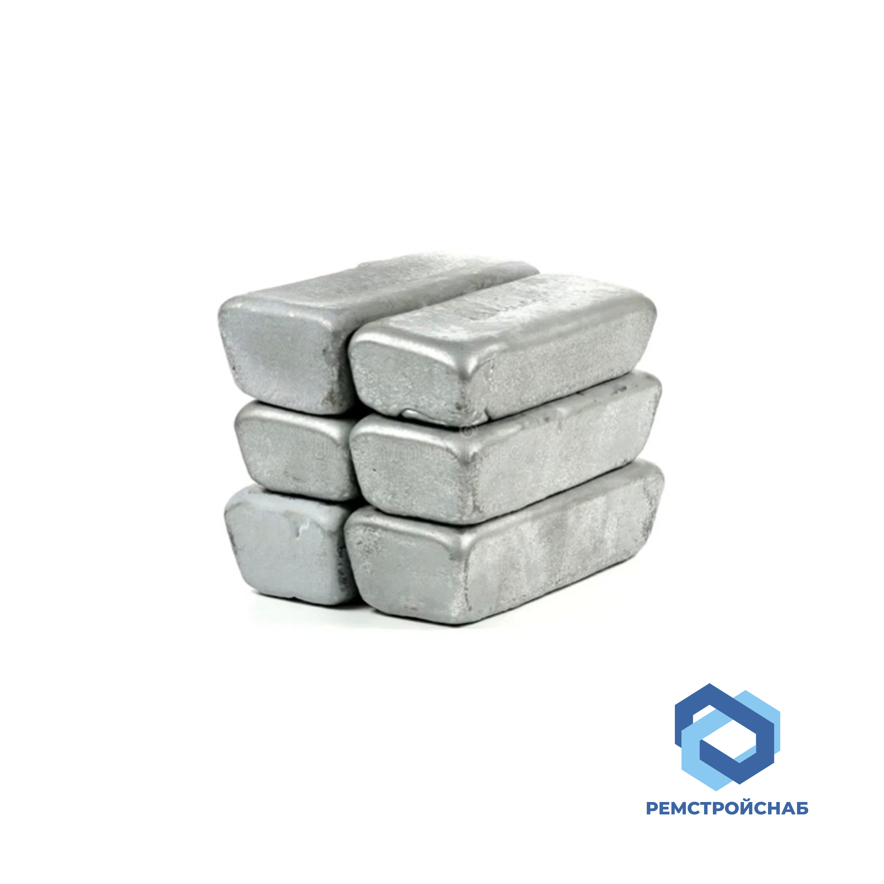 Слиток цинка 20 кг ЦА40 ГОСТ 19424-97