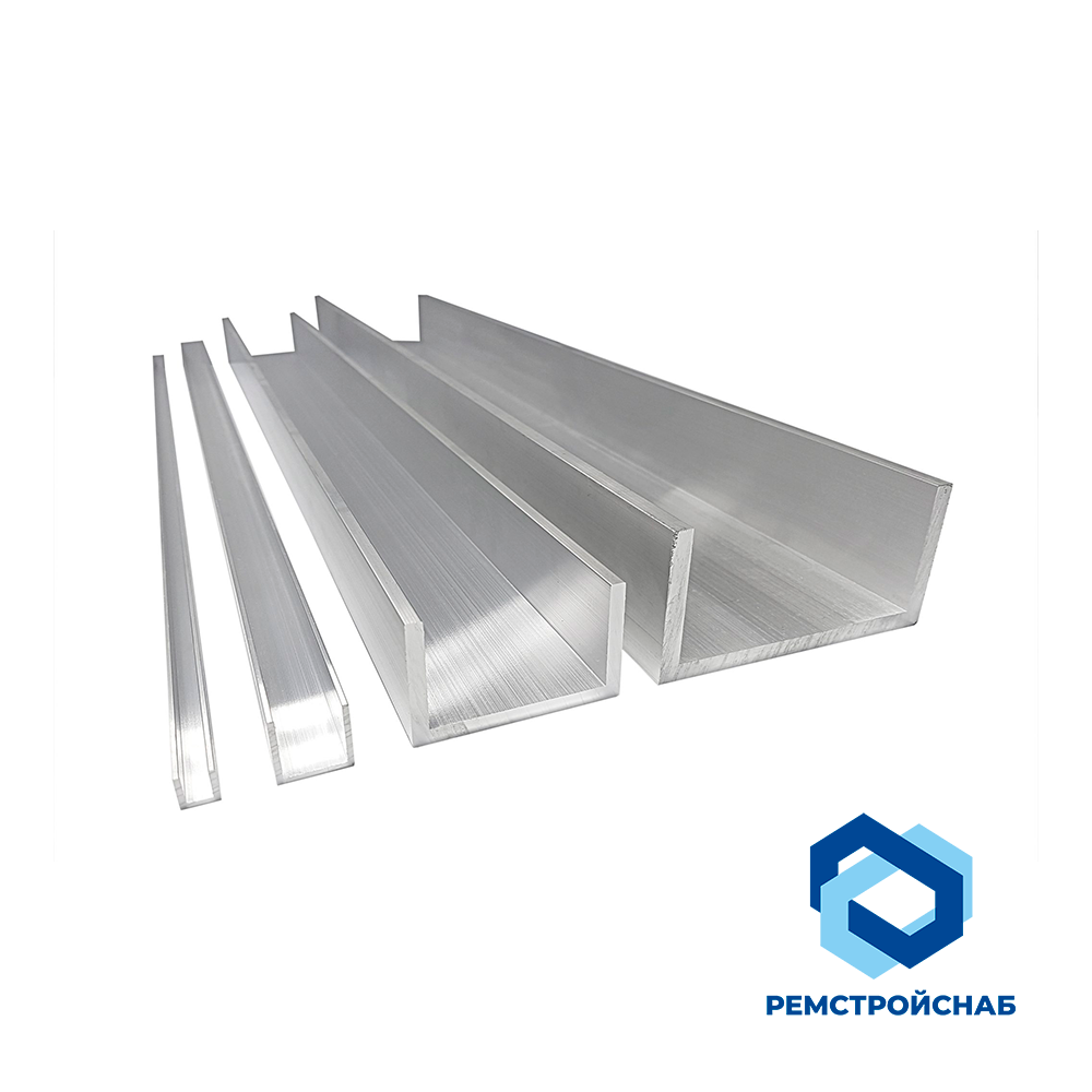 Алюминиевый швеллер Д16Т 50x40x50x6.5 ГОСТ 13623 - 90