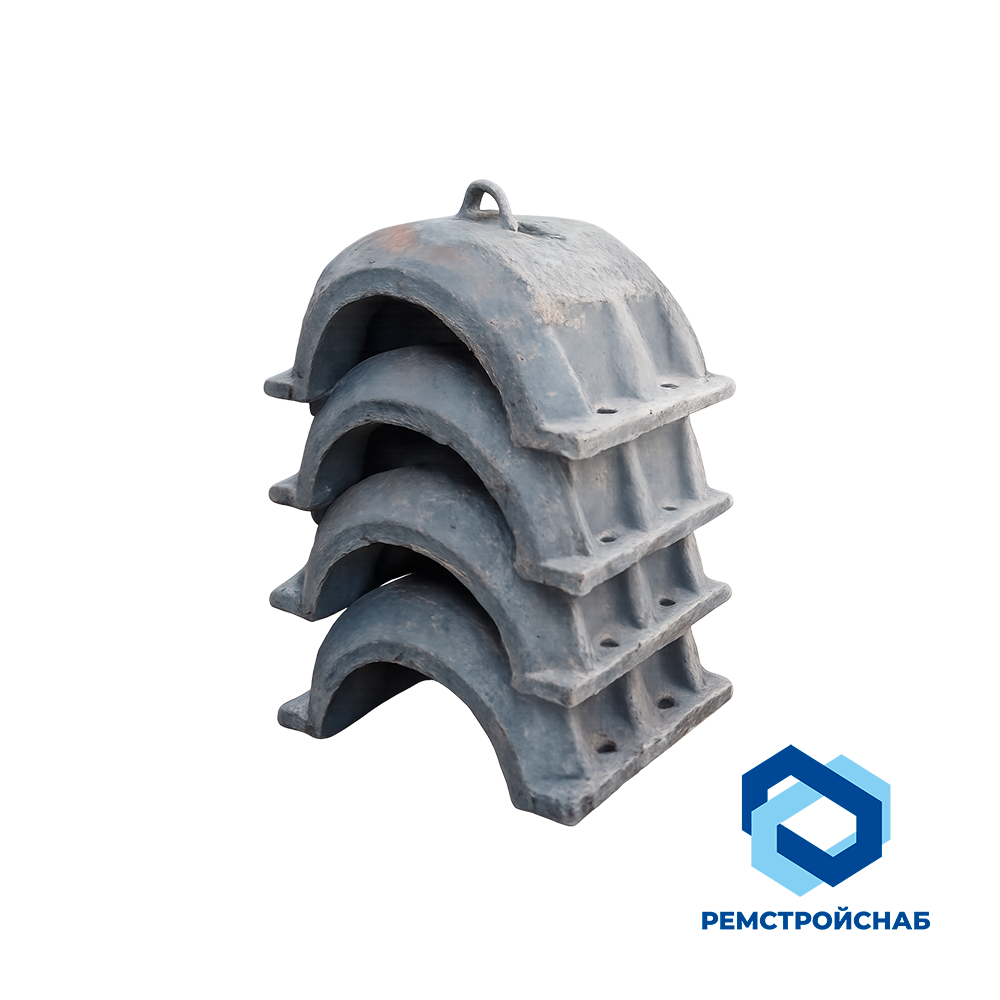 Грузы чугунные для балансировки магистральных трубопроводов ЧБУ 1000 Грузы чугунные для балансировки магистральных трубопроводов ЧБУ 1000