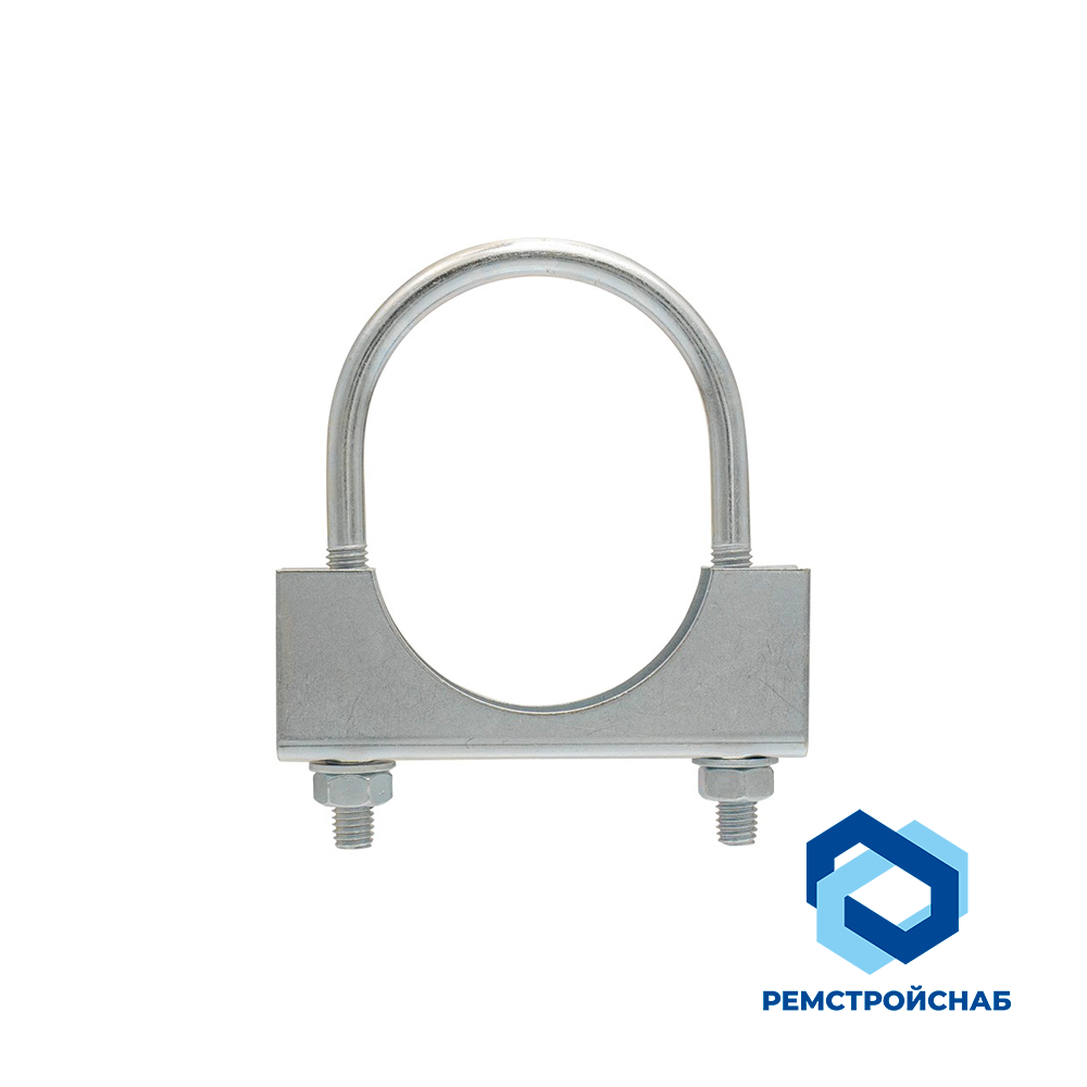 Хомут U-образный 08пс 80x90x12x91.2 ГОСТ 24140-80