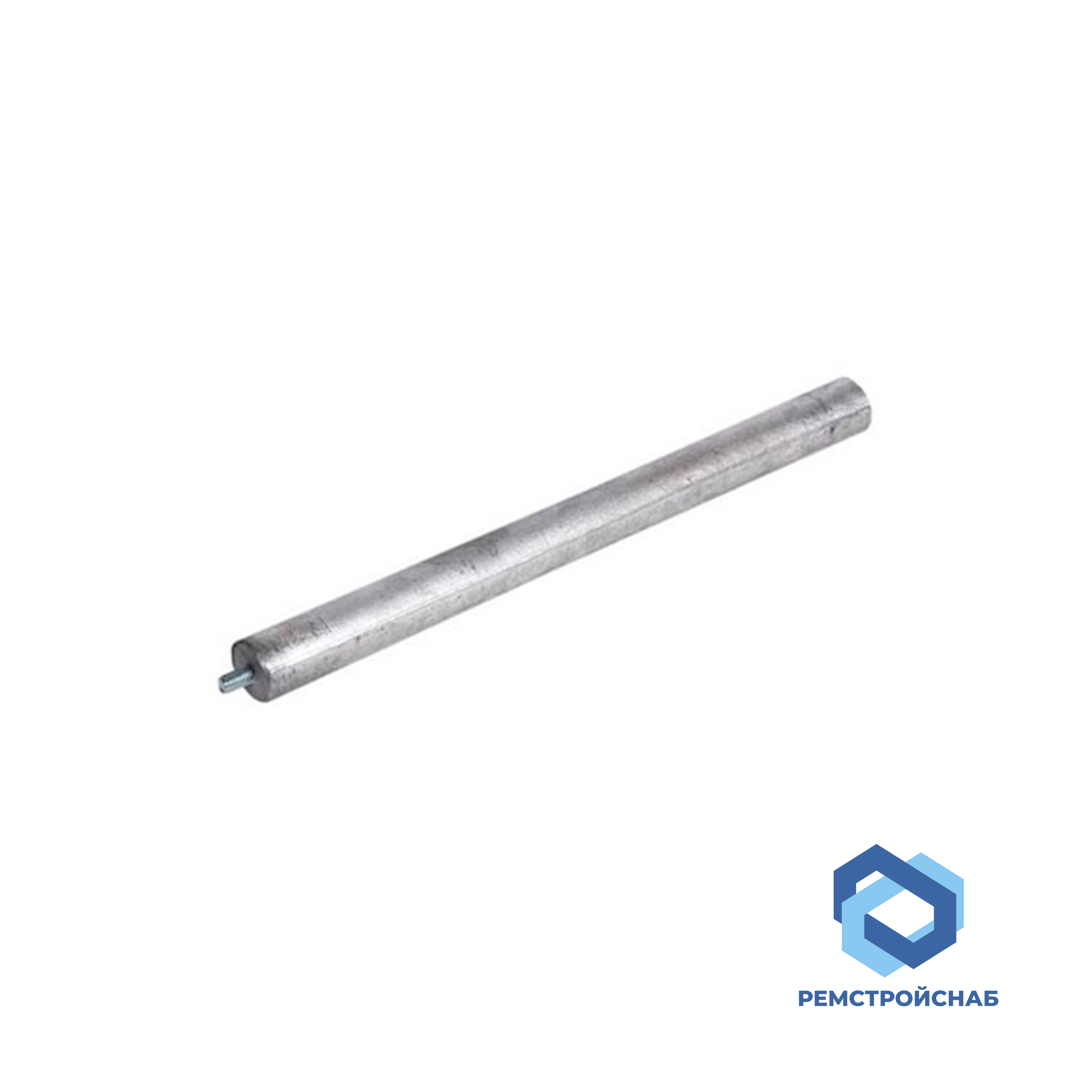 Цинковый анод ЦВ 20х400 мм ГОСТ 1180-91 цилиндрический