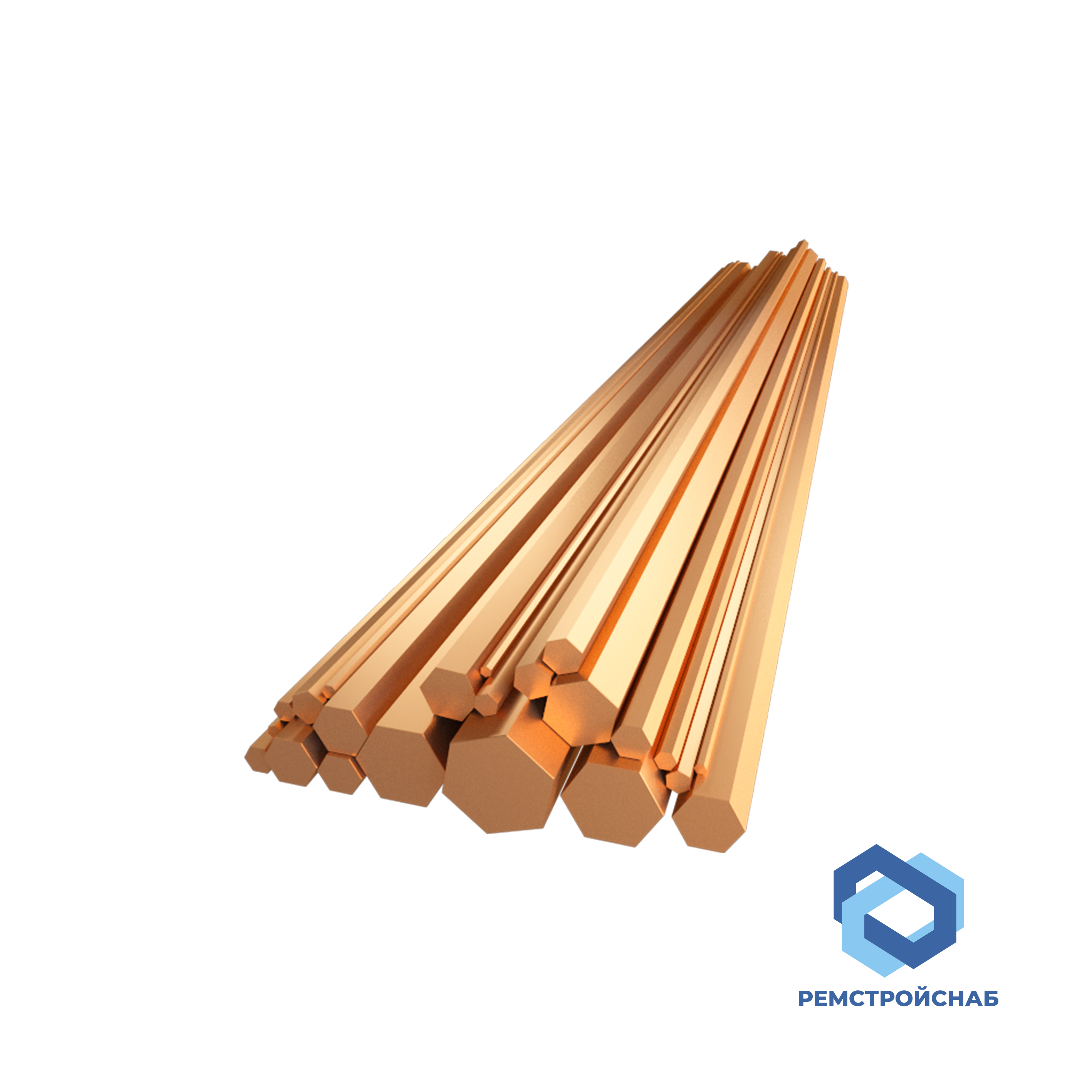 Бронзовый шестигранник БрБ2 8 ГОСТ 15835 - 70