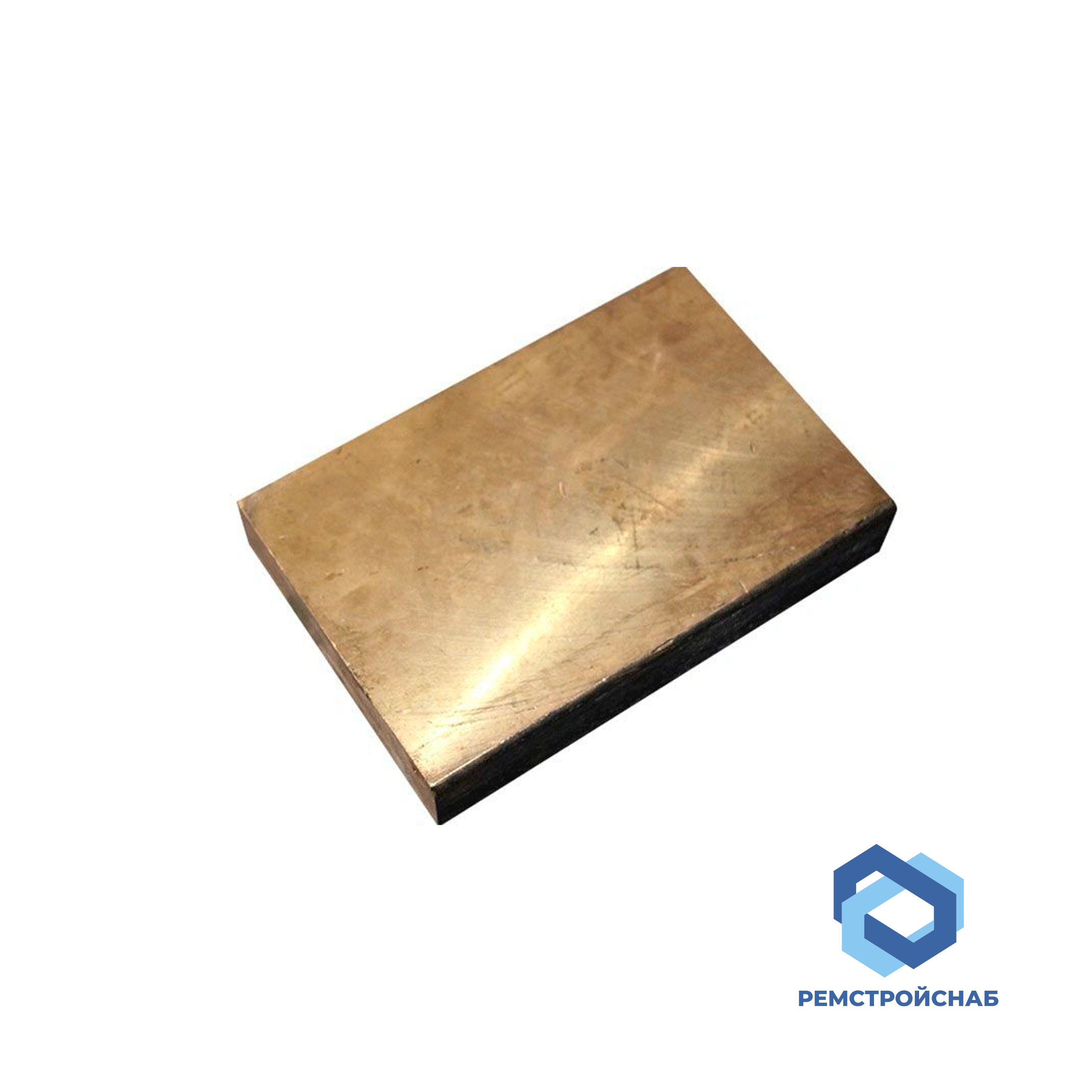 Бронзовая плита БрХ1 95x700 ТУ 48-21-779-85