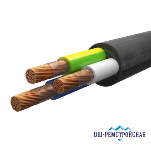 Силовой кабель ВВГнг(А)-ХЛ 5x70 ТУ 16.К73.079-2007 многопроволочный (мк) медный для передачи энергии круглый