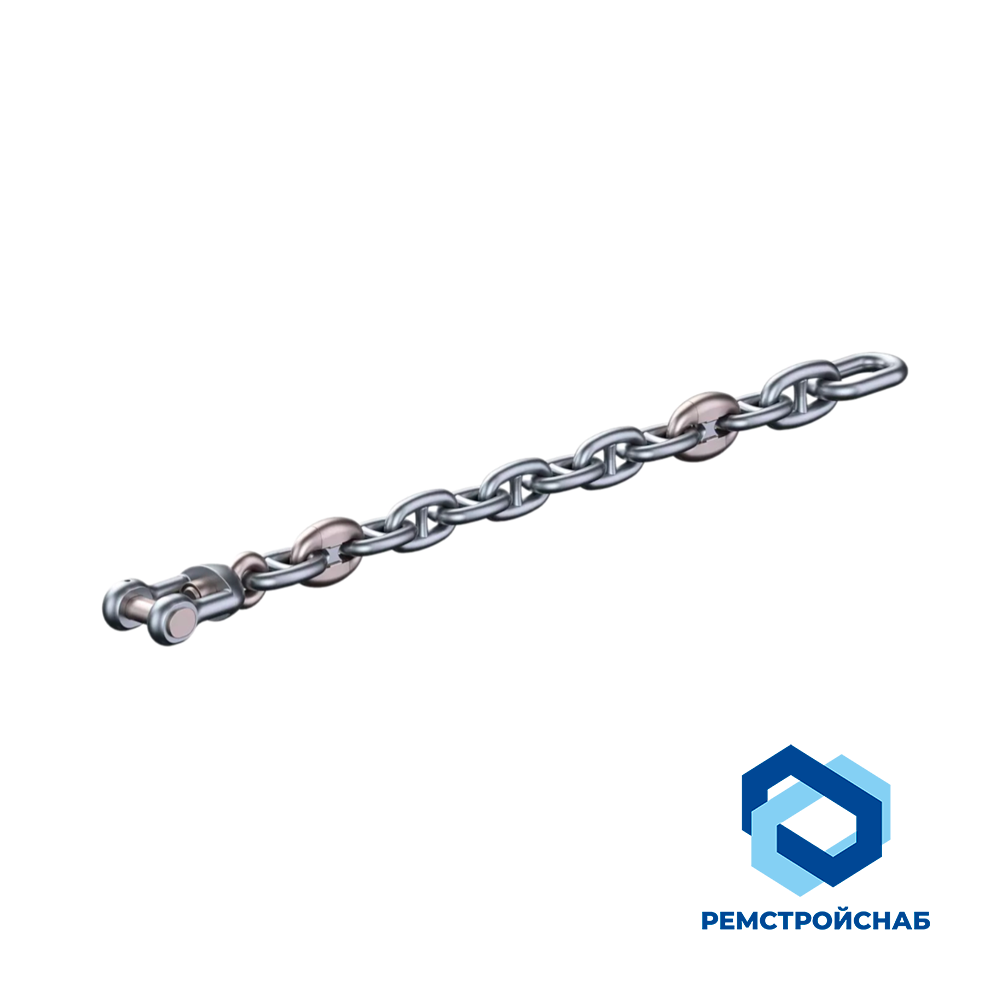 Цепи с распоркой 3А 137 мм ГОСТ 228-79 для якорных устройств судов, плавучих средств тип 3 400 кг/м