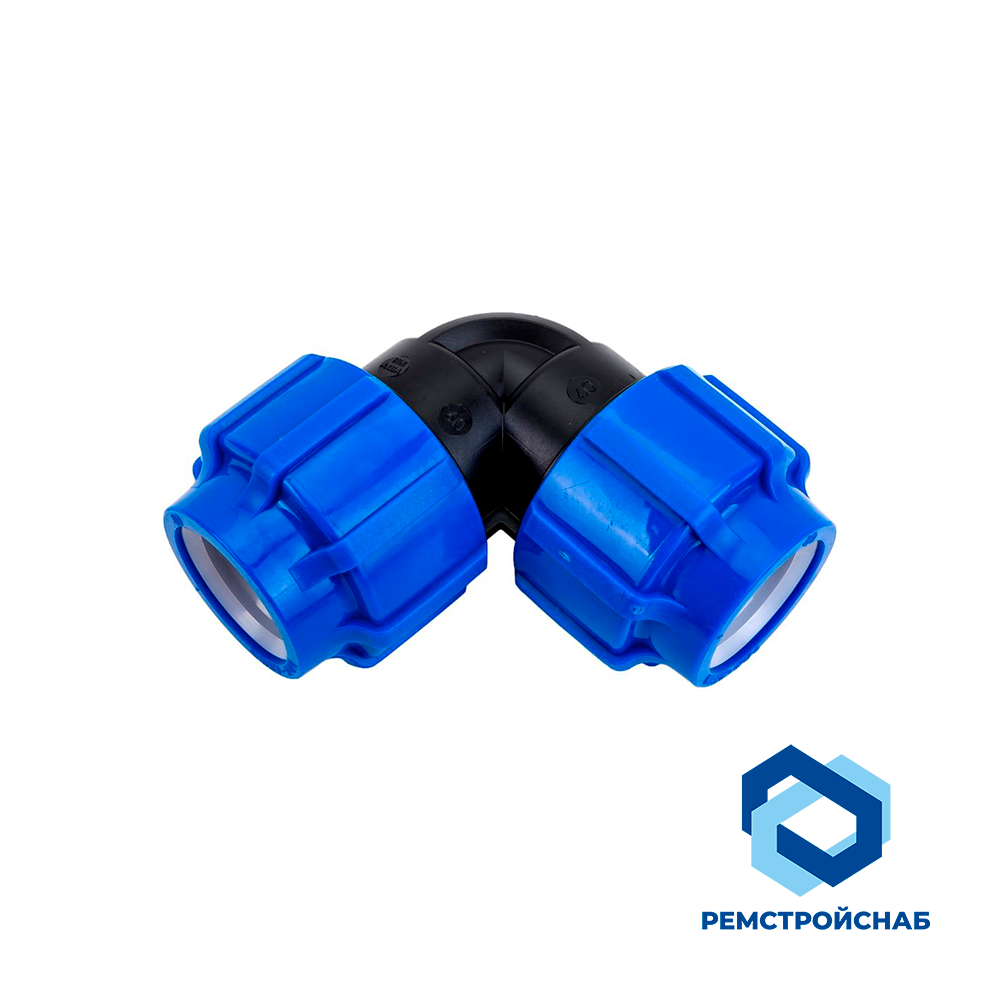 Отвод 90° разъемный 20 (компрессионный)