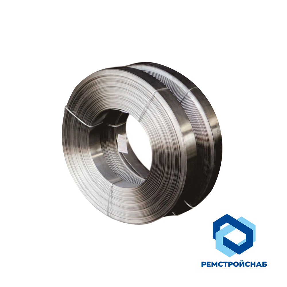 Лента стальная плющенная Х20Н80 0.9x300 ГОСТ 12766.5 - 90