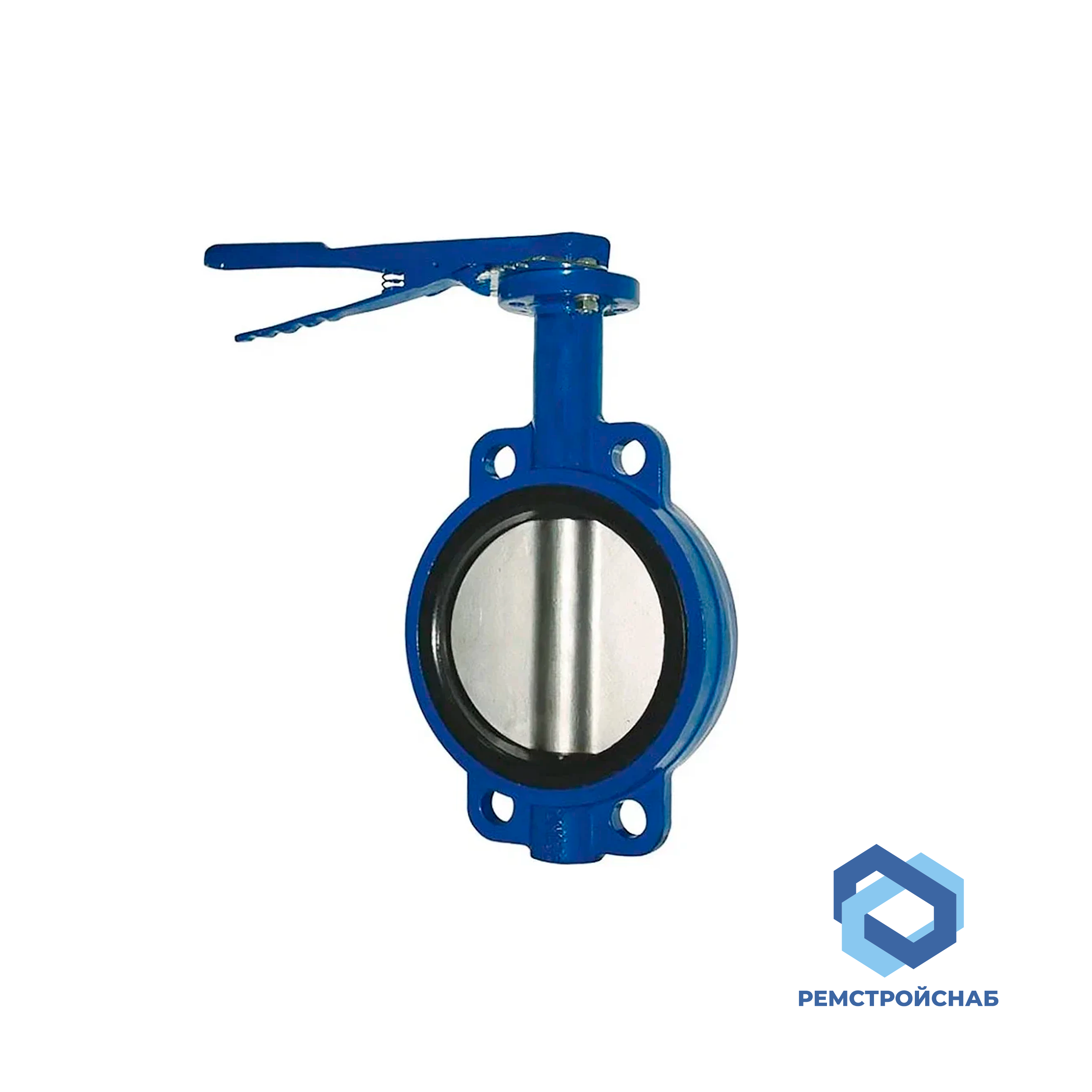 Затвор дисковый чугунный межфланцевый EN-GJL-250 65 ГОСТ 12521-89 Затвор дисковый чугунный межфланцевый EN-GJL-250 65 ГОСТ 12521-89