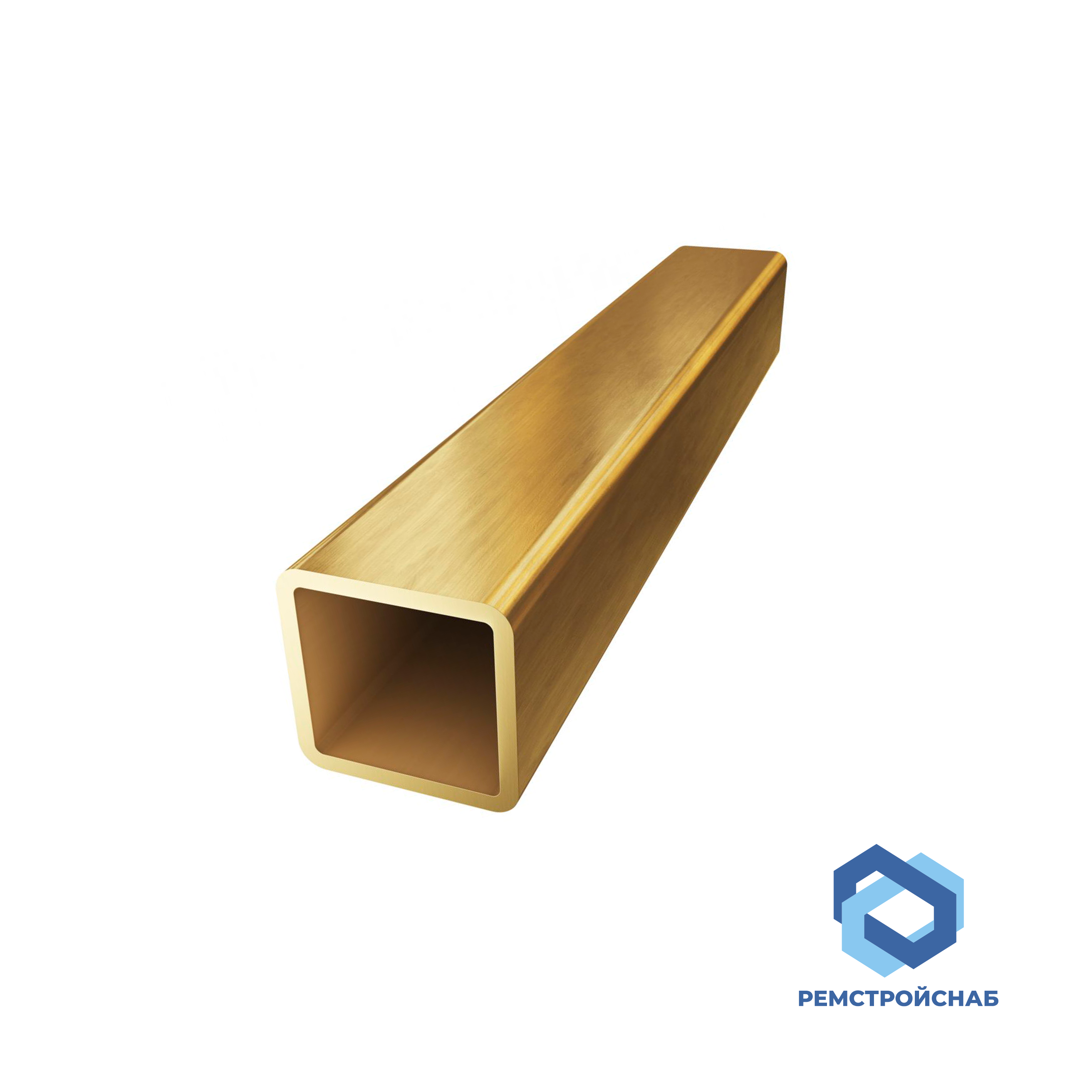 Бронзовая профильная труба БрАЖМц10-3-1.5 105x85x10 ГОСТ 1208 - 90