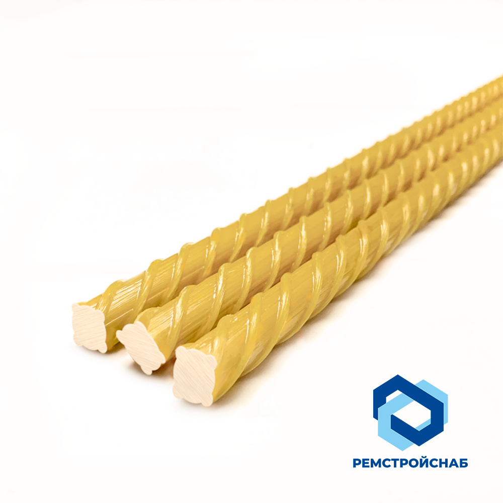 Композитная арматура углепластиковая для ограждений АУК 12 мм ГОСТ 31938-2012 стержни 2 м