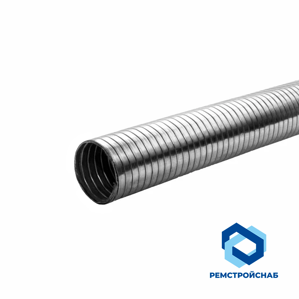 Металлорукав нержавеющий высокого давления 50х1000 мм AISI430