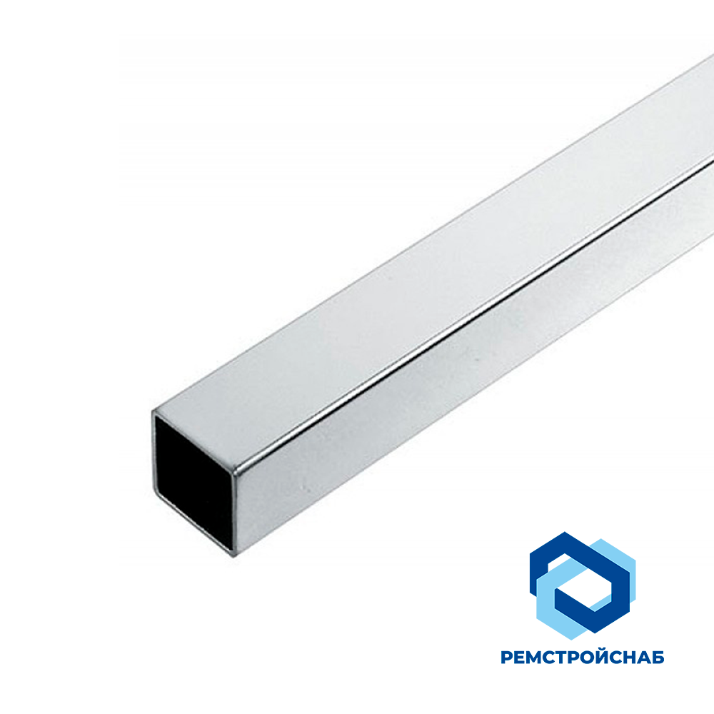 Алюминиевая квадратная труба АМцС 60х60х5 мм ГОСТ 18475-82 термически обработанная