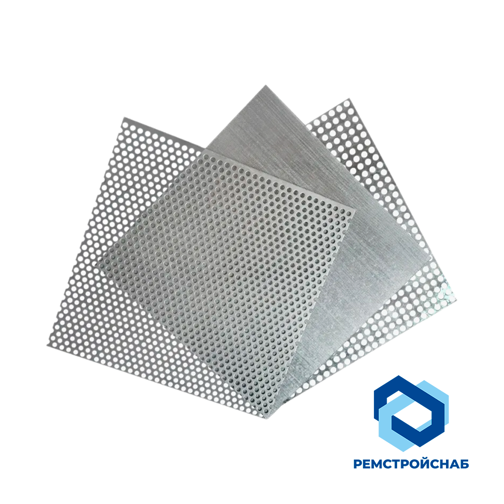 Перфорированный лист Rv 1-2 А7 1х2х0.5 мм ГОСТ 58602-2019 Перфорированный лист Rv 1-2 А7 1х2х0.5 мм ГОСТ 58602-2019