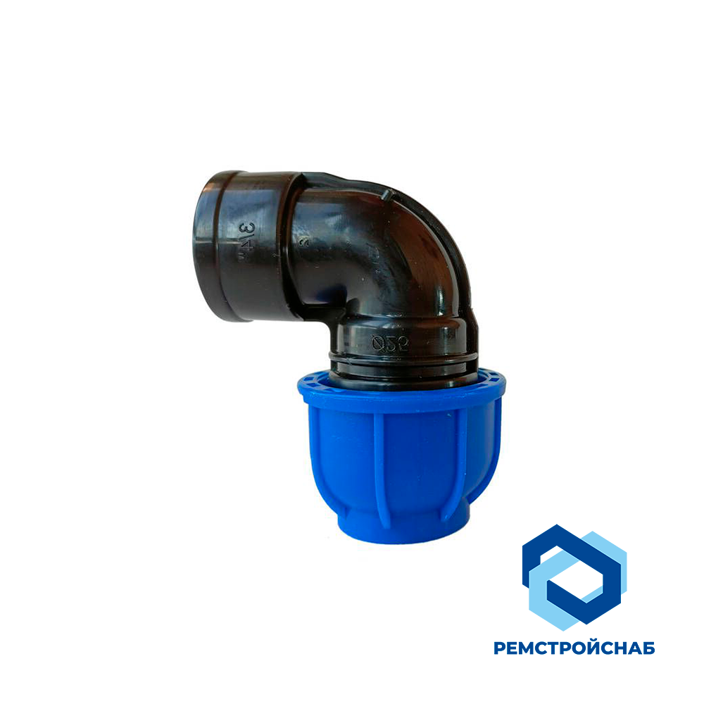 Отвод разъемный внутр. резьба 32 x 3/4" (компрессионный)