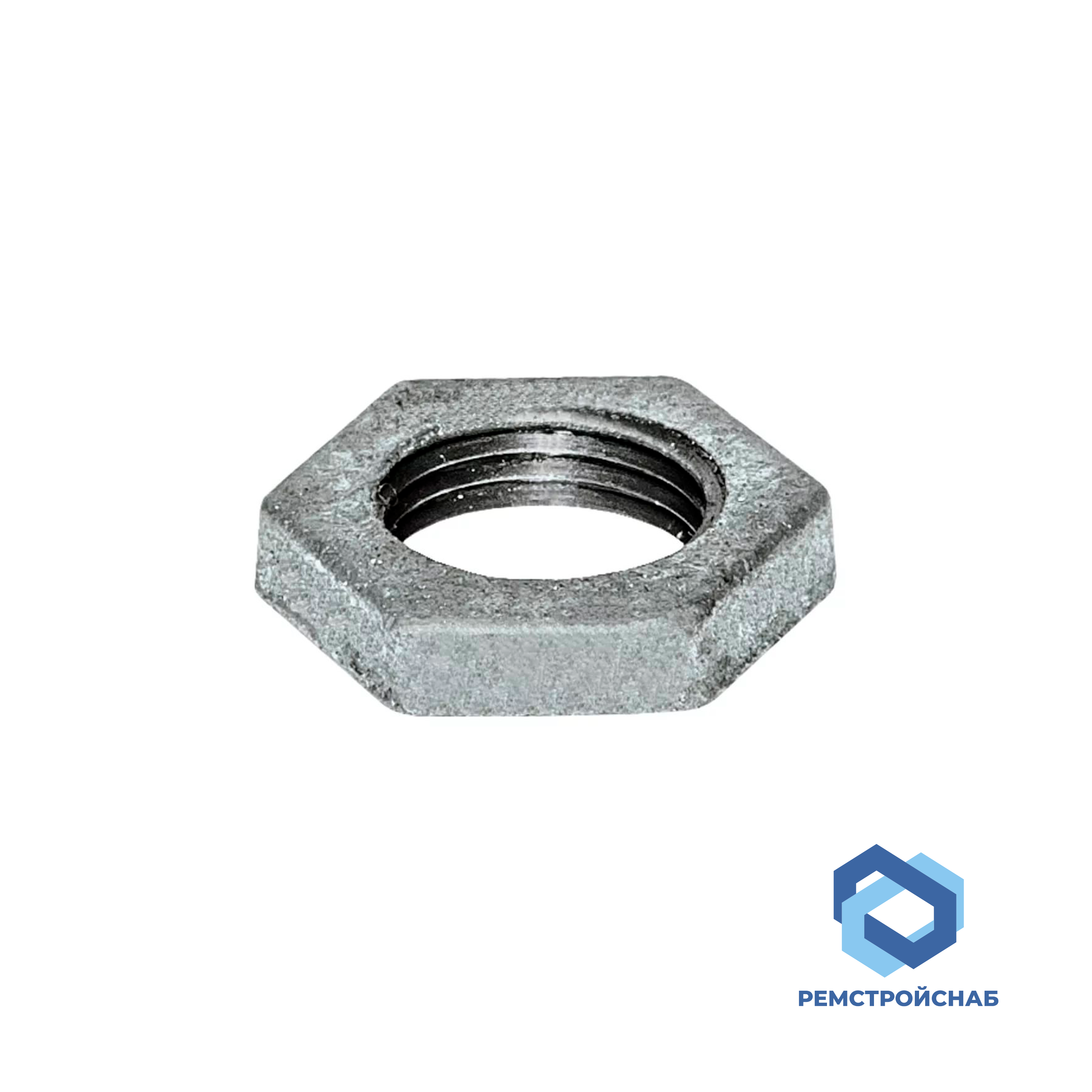 Контргайка из ковкого чугуна 10 ДУ КЧ80-1.5 ГОСТ 8961 - 75