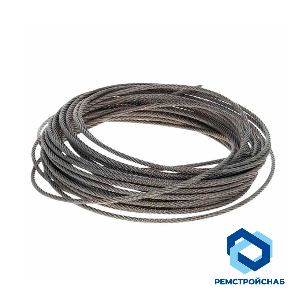 Трос для скиповых подъемников доменных печей ЛК-РО 50.5х50.5х3.1 мм ГОСТ 7668-80 двойной свивки Трос для скиповых подъемников доменных печей ЛК-РО 50.5х50.5х3.1 мм ГОСТ 7668-80 двойной свивки