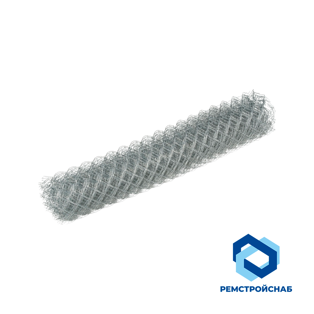 Сетка рабица Ст1кп 50x50x3 ГОСТ 5336 - 80 строительная оцинкованная с квадратными ячейками для теплоизоляции в рулонах Сетка рабица Ст1кп 50x50x3 ГОСТ 5336 - 80 строительная оцинкованная с квадратными ячейками для теплоизоляции в рулонах