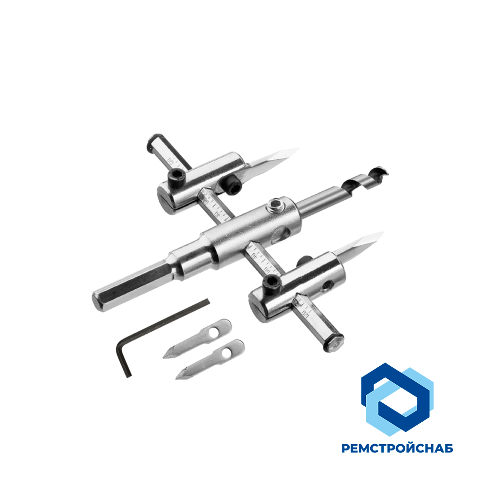 Сверло по дереву регулируемое (балеринка) 30-120мм Сверло по дереву регулируемое (балеринка) 30-120мм