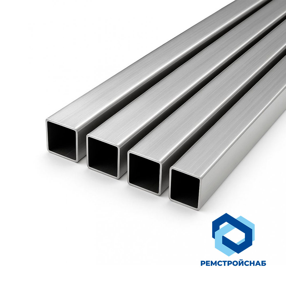 Труба профильная нержавеющая 15Х28 90x90x8 ГОСТ 8639-82