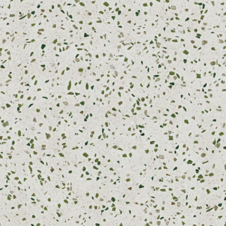 Керамогранит зеленый матовый терраццо 0,95х60х60 см