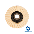 Круг полировальный лепестковый торцевой из натурального войлока Круг полировальный лепестковый торцевой из натурального войлока