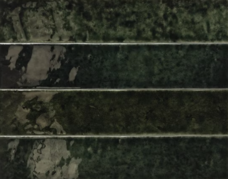 Плитка черная глянцевая под кирпич 8,5х6,5х32,8 см