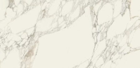 Керамогранит белый сатиновый вид 5 под мрамор 0,9х60х120 см