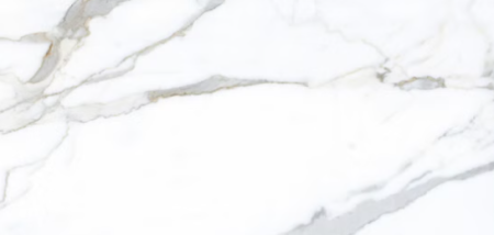Керамогранит белый LLR легко-лаппатированный вид 3 под мрамор 1х60х120 см
