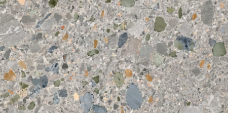 Керамогранит мультиколор матовый терраццо 1,05х60х120 см