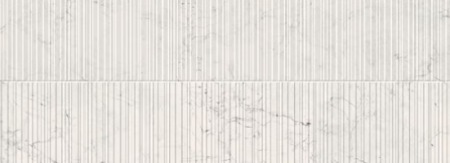 Плитка белая матовая вид 1 под мрамор 1,03х45х120 см