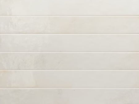 Плитка белая глянцевая под кирпич 5х40 см