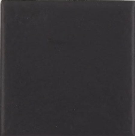 Керамогранит вставка черный матовый моноколор 0,83х4,6х4,6 см