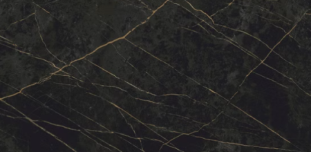 Керамогранит черный матовый вид 3 под мрамор 1х60х120 см