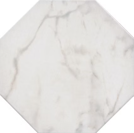 Керамогранит белый матовый под мрамор 0,7х24х24 см